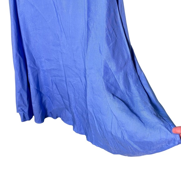 Banana Republic Aurelia Women's Blue Linen Blend Mini Dress Size Small - Picture 4 of 11